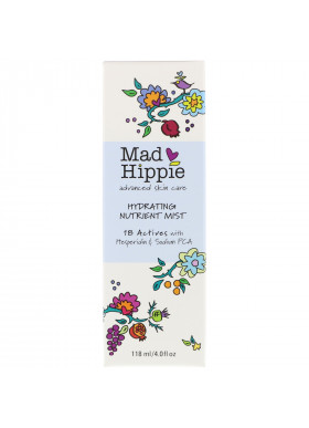 Mad Hippie Skin Care Products, Hydrating Nutrient Mist, 4.0 fl oz (118 ml)