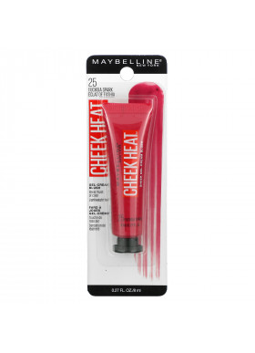 Maybelline, Cheek Heat, Gel-Cream Blush, Fuchsia Spark, 0.27 fl oz (8 ml)