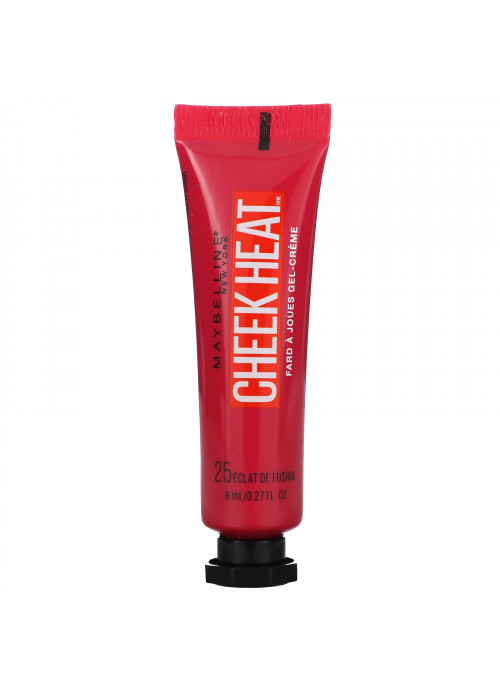 Maybelline, Cheek Heat, Gel-Cream Blush, Fuchsia Spark, 0.27 fl oz (8 ml)