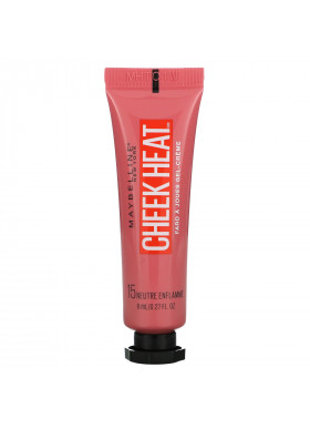 Maybelline, Cheek Heat, Gel-Cream Brush, Nude Burn, 0.27 fl oz (8 ml)