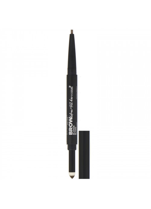 Maybelline, Eye Studio, Brow Define + Fill Duo, 250 Blonde, 0.017 oz (500 mg)