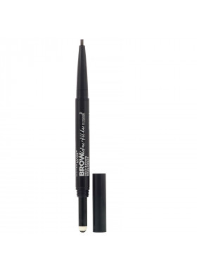 Maybelline, Eye Studio, Brow Define + Fill Duo, 260 Deep Brown, 0.017 oz (500 mg)