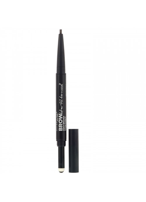 Maybelline, Eye Studio, Brow Define + Fill Duo, 260 Deep Brown, 0.017 oz (500 mg)