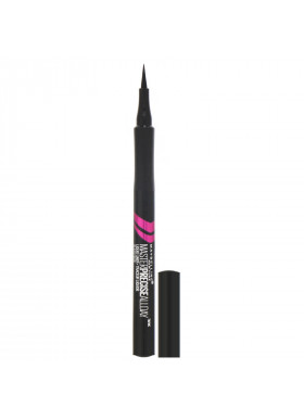 Maybelline, Eye Studio, Master Precise, All Day Liquid Eyeliner, 110 Black, 0.034 fl oz (1 ml)