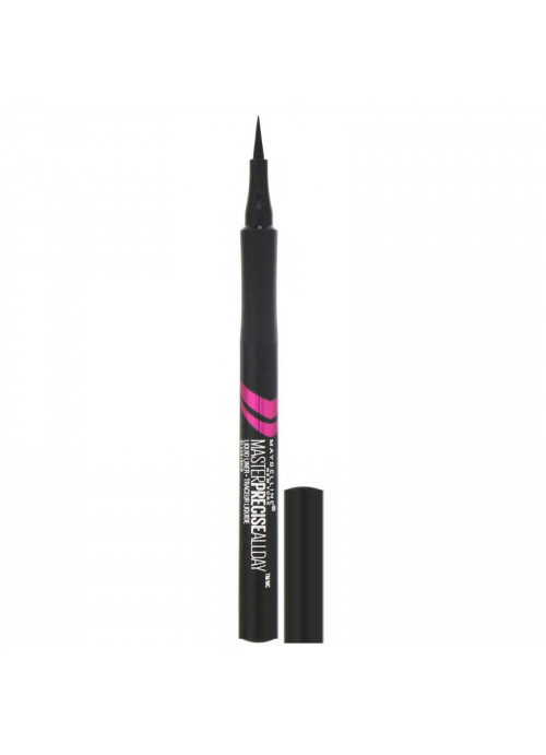 Maybelline, Eye Studio, Master Precise, All Day Liquid Eyeliner, 110 Black, 0.034 fl oz (1 ml)