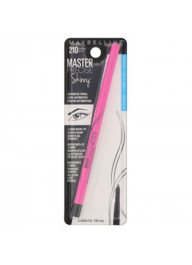 Maybelline, Eye Studio, Master Precise, Skinny Automatic Pencil, 210 Defining Black, 0.0035 oz (100 mg)