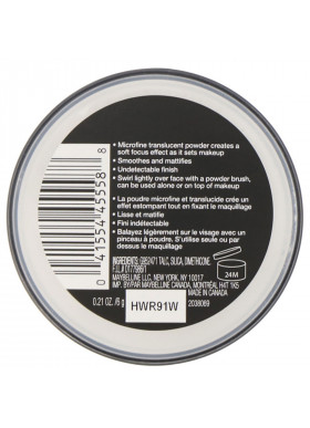 Maybelline, FaceStudio, Master Fix, Setting + Perfecting Loose Powder, 0.21 oz (6 g)