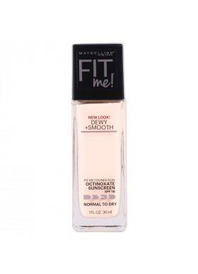 Maybelline, Fit Me, Dewy + Smooth Foundation, 102 Fair Porcelain, 1 fl oz (30 ml)
