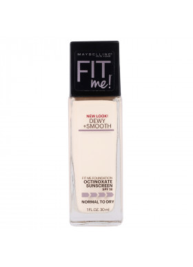 Maybelline, Fit Me, Dewy + Smooth Foundation, 110 Porcelain, 1 fl oz (30 ml)