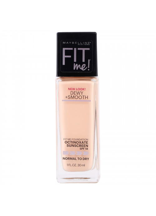 Maybelline, Fit Me, Dewy + Smooth Foundation, 115 Ivory, 1 fl oz (30 ml)