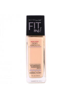 Maybelline, Fit Me, Dewy + Smooth Foundation, 118 Light Beige, 1 fl oz (30 ml)