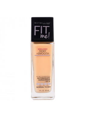 Maybelline, Fit Me, Dewy + Smooth Foundation, 220 Natural Beige, 1 fl oz (30 ml)
