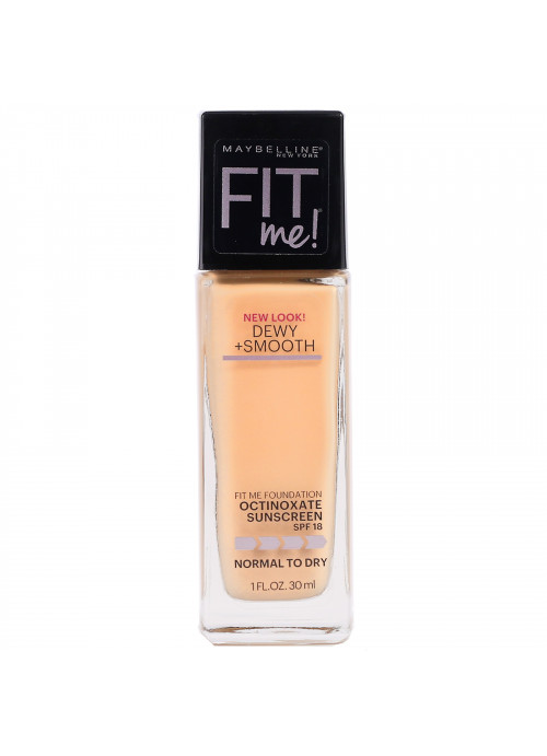 Maybelline, Fit Me, Dewy + Smooth Foundation, 220 Natural Beige, 1 fl oz (30 ml)