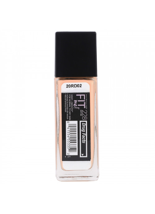 Maybelline, Fit Me, Dewy + Smooth Foundation, 228 Soft Tan, 1 fl oz (30 ml)