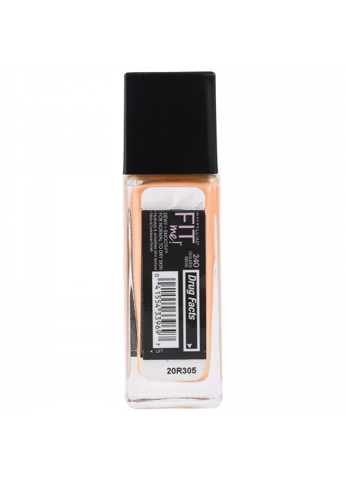 Maybelline, Fit Me, Dewy + Smooth Foundation, 240 Golden Beige, 1 fl oz (30 ml)