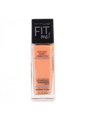 Maybelline, Fit Me, Dewy + Smooth Foundation, 245 Classic Beige, 1 fl oz (30 ml)