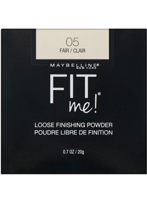 Maybelline, Fit Me, Loose Finishing Powder, 05 Fair, 0.7 oz (20 g)