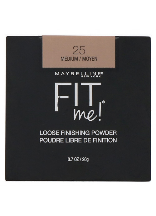 Maybelline, Fit Me, Loose Finishing Powder, 25 Medium, 0.7 oz (20 g)