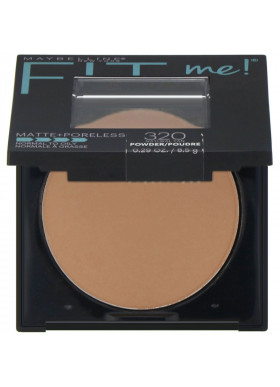 Maybelline, Fit Me, Matte + Poreless Powder, 320 Natural Tan, 0.29 oz (8.5 g)