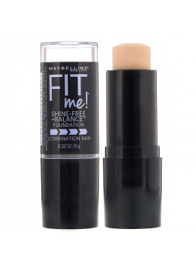 Maybelline, Fit Me, Shine-Free + Balance Stick Foundation, 115 Ivory, 0.32 oz (9 g)