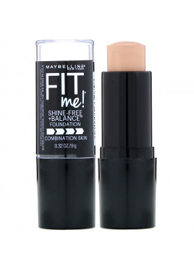 Maybelline, Fit Me, Shine-Free + Balance Stick Foundation, 120 Classic Ivory, 0.32 oz (9 g)