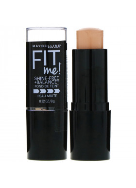 Maybelline, Fit Me, Shine-Free + Balance Stick Foundation, 130 Buff Beige, 0.32 oz (9 g)