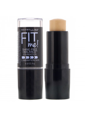 Maybelline, Fit Me, Shine-Free + Balance Stick Foundation, 220 Natural Beige, 0.32 oz (9 g)
