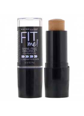 Maybelline, Fit Me, Shine-Free + Balance Stick Foundation, 330 Toffee, 0.32 oz (9 g)