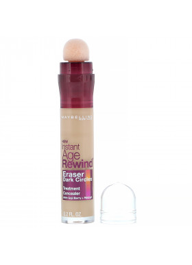 Maybelline, Instant Age Rewind, Eraser Dark Circles Treatment Concealer, 130 Medium , 0.2 fl oz (6 ml)
