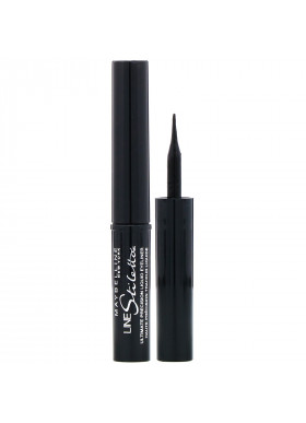 Maybelline, Line Stiletto, Ultimate Precision Liquid Eyeliner, 501 Blackest Black, 0.05 fl oz (1.5 ml)