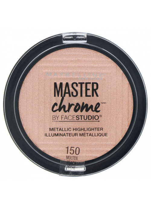 Maybelline, Master Chrome, Metallic Highlighter, Molten Peach 150 , 0.19 oz (5.6 g)