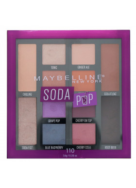 Maybelline, Soda Pop Eyeshadow Palette 110, 0.26 oz (7.4 g)