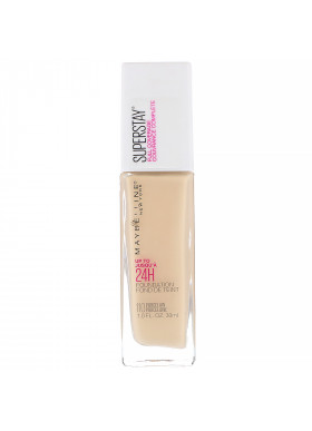 Maybelline, Super Stay, Full Coverage Foundation, 110 Porcelain, 1 fl oz (30 ml)