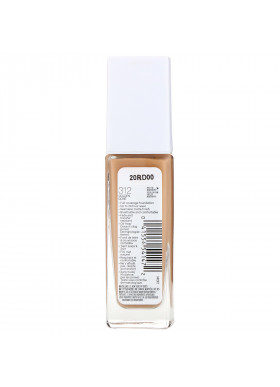 Maybelline, Super Stay, Full Coverage Foundation, 312 Golden, 1 fl oz (30 ml)