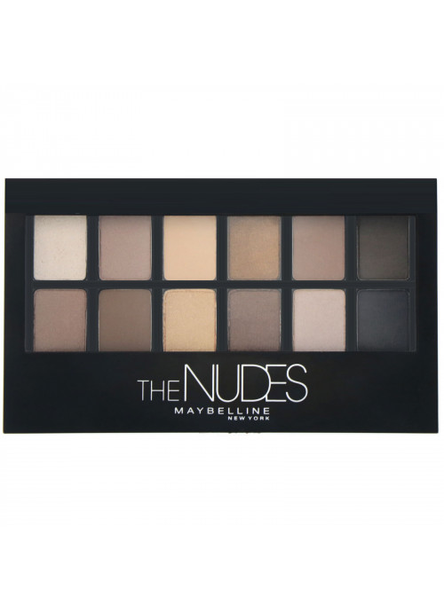 Maybelline, The Nudes Eyeshadow Palette, 0.34 oz (9.6 g)