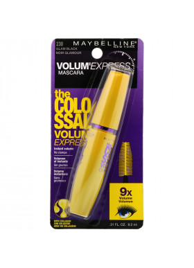 Maybelline, Volum' Express, The Colossal, 230 Glam Black, 0.31 fl oz (9.2 ml)