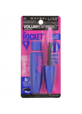Maybelline, Volum' Express, The Rocket Mascara, 400 Blackest Black, 0.3 fl oz (9 ml)