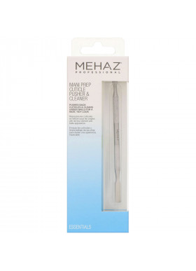 Mehaz, Mani Prep Cuticle Pusher & Cleaner, 1 Pusher & Cleaner