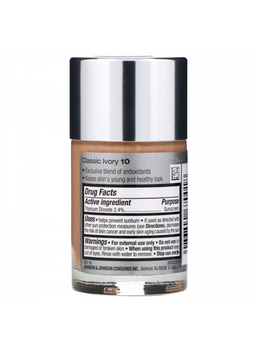 Neutrogena, Healthy Skin Liquid Makeup, SPF 20, Classic Ivory 10, 1 fl oz (30 ml)