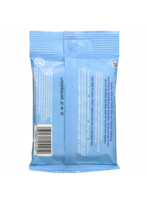 Neutrogena,  Makeup Remover Cleansing Towelettes,  7 Pre-Moistened Towelettes