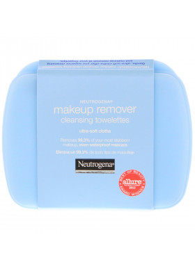 Neutrogena, Makeup Remover Cleansing Towelettes, Ultra-Soft Cloths, 25 Pre-Moistened Towelettes