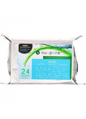 Nu-Pore, Aloe Makeup Remover, 24 Towelettes