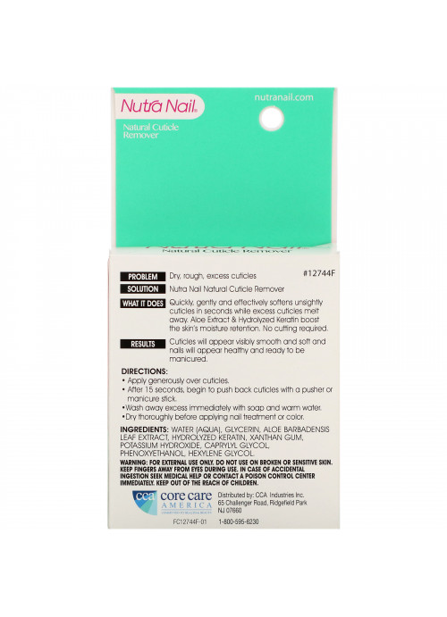 Nutra Nail, Naturals, Cuticle Remover, .50 fl oz (15 ml)