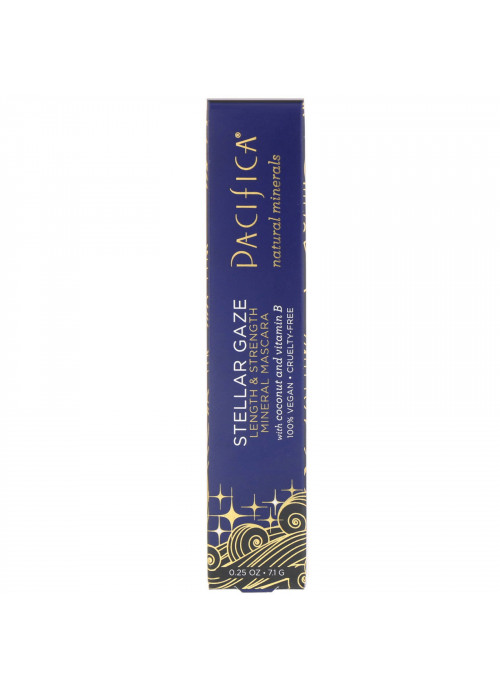Pacifica, Stellar Gaze, Length & Strength Mineral Mascara, Supernova Black, 0.25 oz (7.1 g)