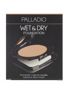 Palladio, Wet & Dry Foundation, Everlasting Tan, 0.28 oz (8 g)
