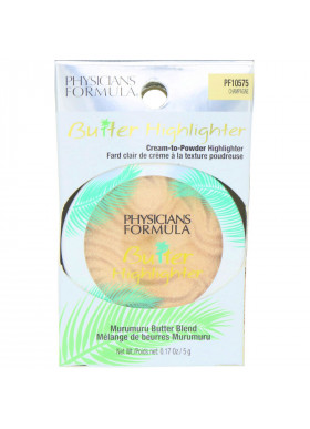 Physicians Formula, Butter Highlighter, Cream to Powder Highlighter, Champagne, 0.17 oz (5 g)