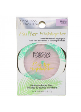 Physicians Formula, Butter Highlighter, Cream to Powder Highlighter, Iridescence, 0.17 oz (5 g)