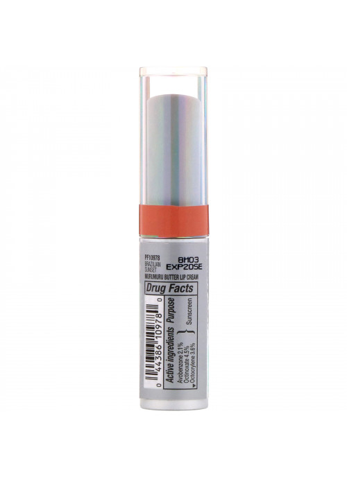 Physicians Formula, Murumuru Butter Lip Cream, SPF 15, Brazilian Sunset, 0.12 oz (3.4 g)