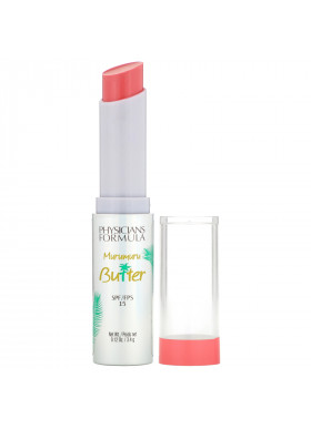 Physicians Formula, Murumuru Butter Lip Cream, SPF 15, Flamingo Pink, 0.12 oz (3.4 g)