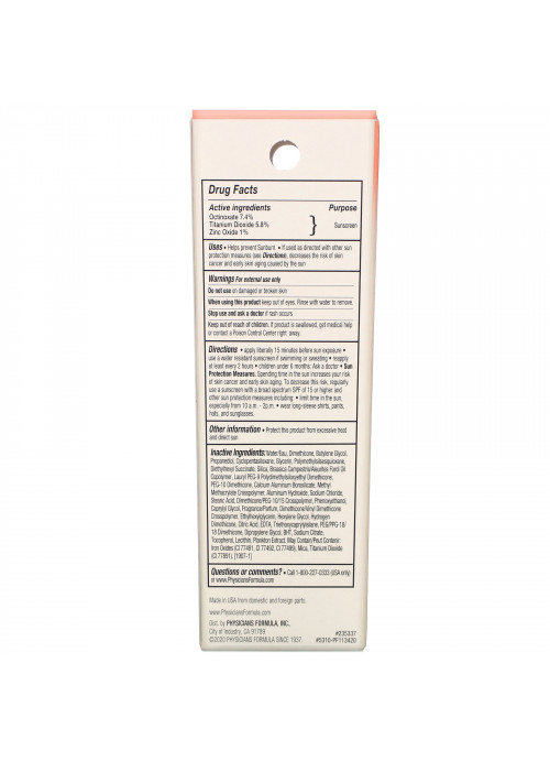 Physicians Formula, Natural Defense Foundation, SPF 30, Light to Medium, 1 fl oz (30 ml)